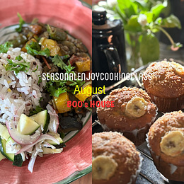 湘南夏野菜でドライカレー＆スパイスバナナブレッド