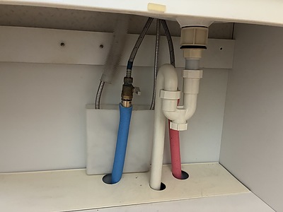 洗面化粧台の交換のついでに・・・