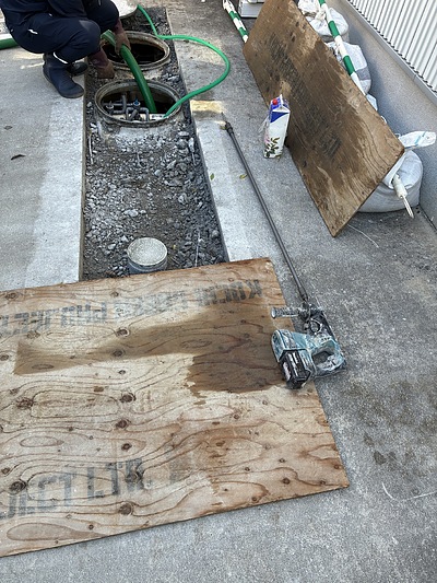 2軒目浄化槽から下水道への切り替え