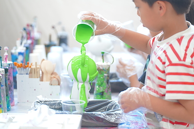 アートフィギュア製作の体験