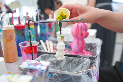 アートフィギュア体験の雰囲気