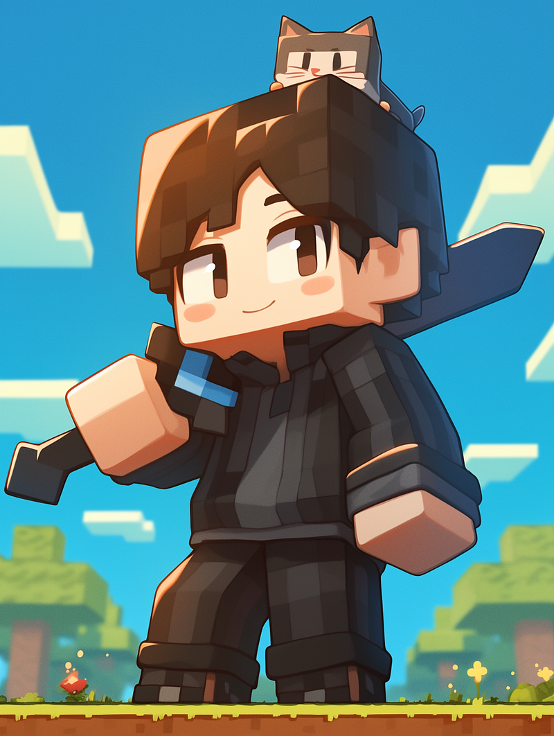 マイクラ風プロフィール画像