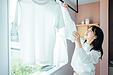 花粉の季節に!室内干しのアイデア