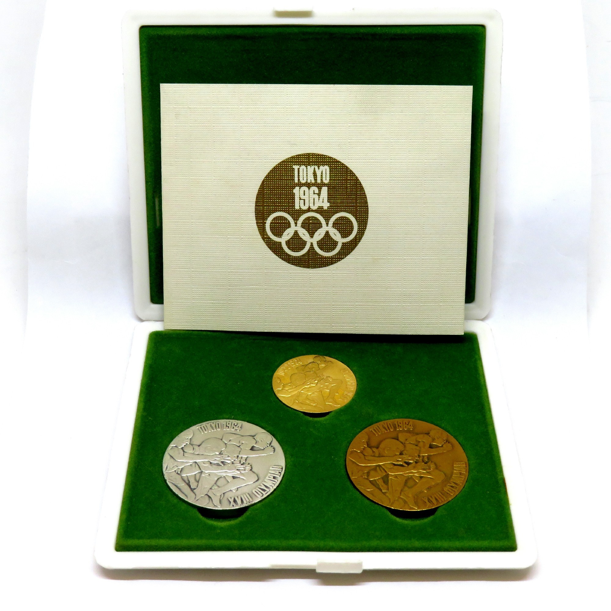 最高の品質の 1964年TOKYOオリンピック記念硬貨セット 旧貨幣/金貨 ...