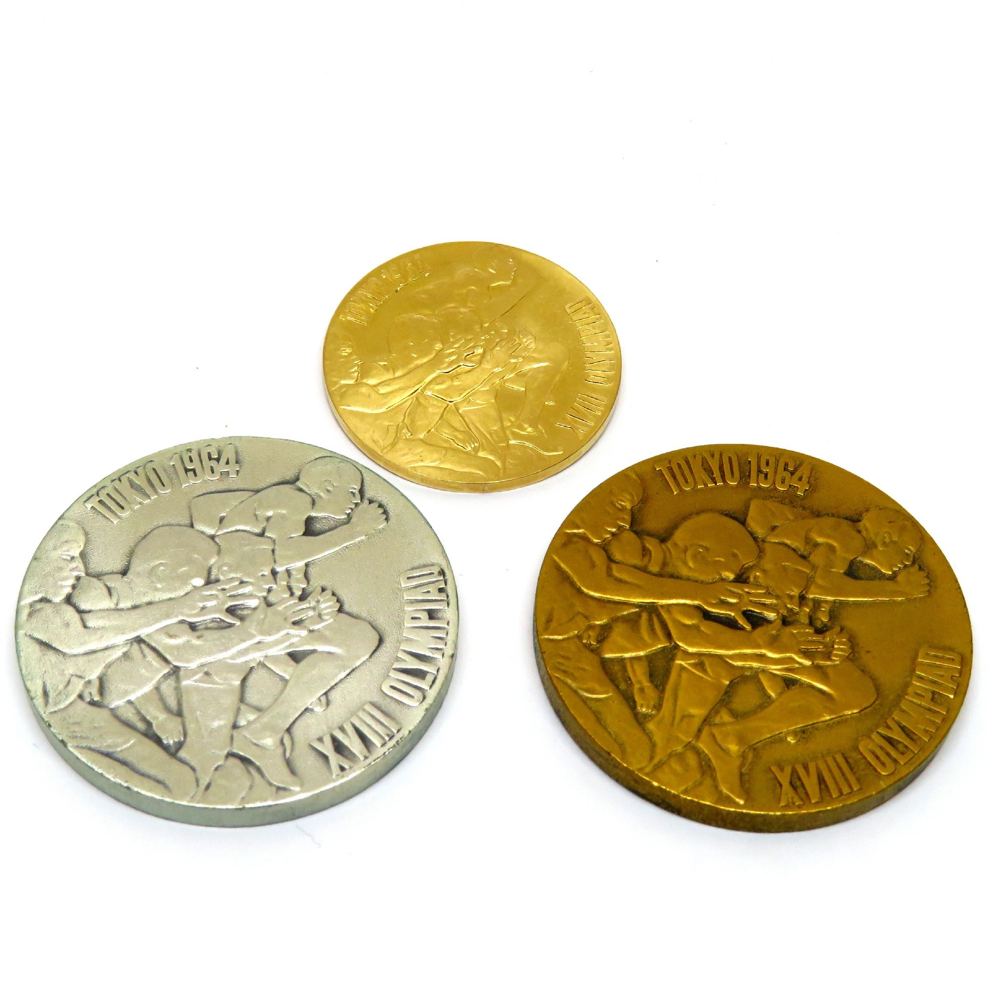 1964年 東京オリンピック記念硬貨 ケース入り 記念硬貨 投資 - 美術品 