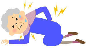 急な痛みと発熱