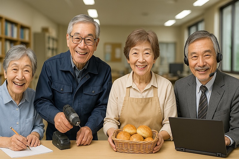 働く高齢者たち