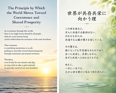 世界が共存共栄に向かう理