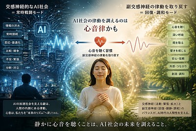 AI社会の律動を調えるのは心音律かも
