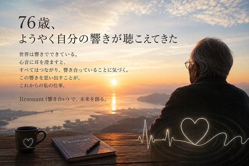 76歳、響きが聴こえてきた! 76歳、響きが聴こえてきた!