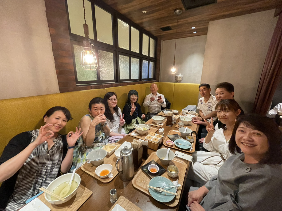 楽しいランチ会風景