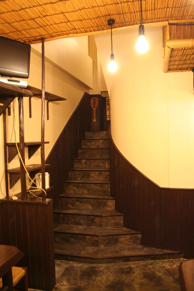 扇屋　階段
