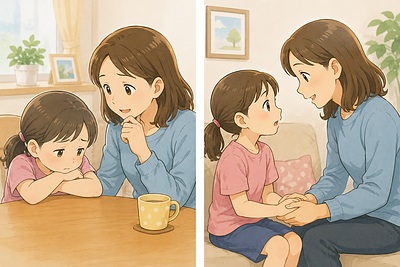 比べなくていいよ ～妹さんが習い事を辞めたいと言ったとき～