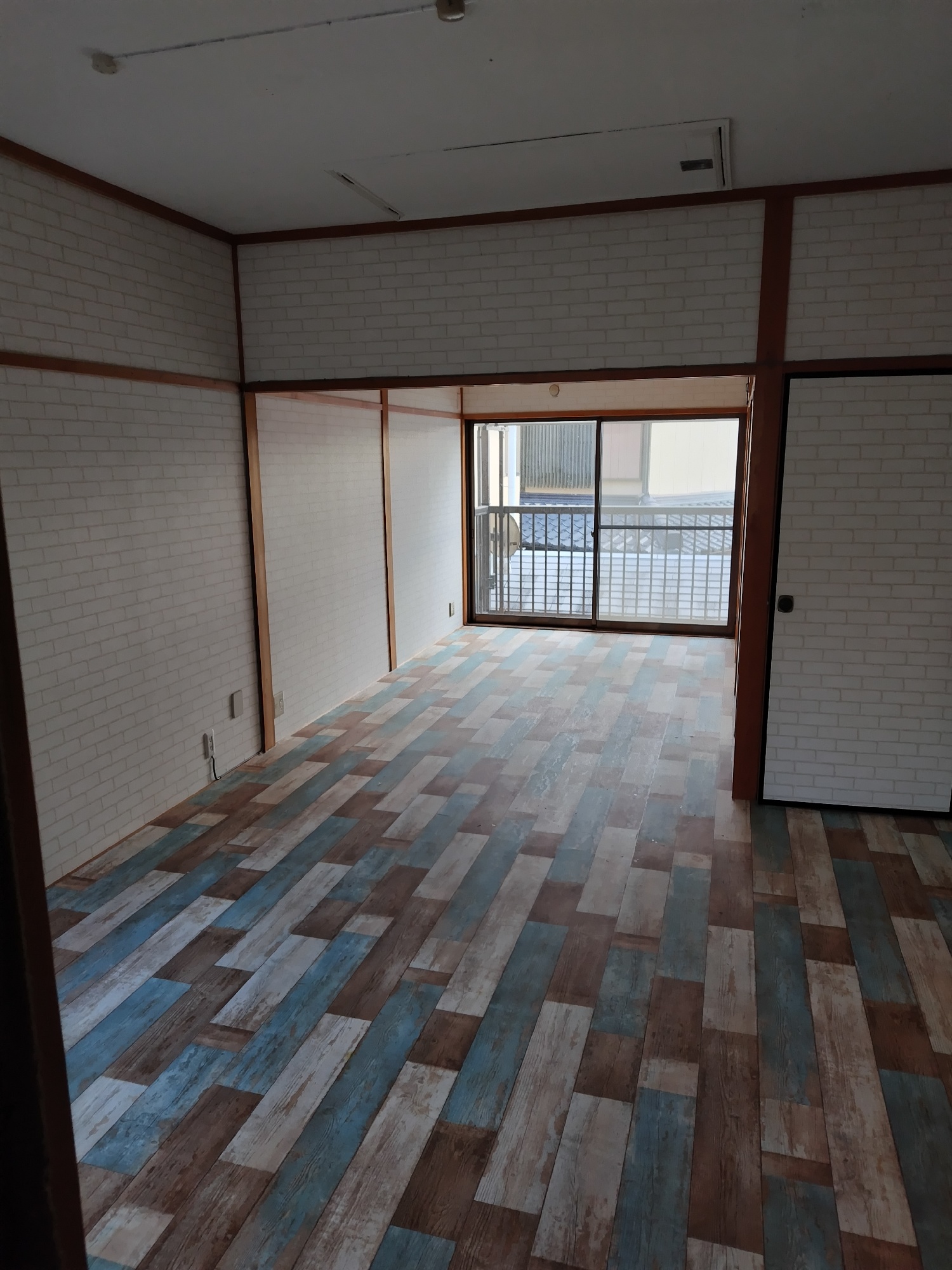 畳から洋室にクッションフロア