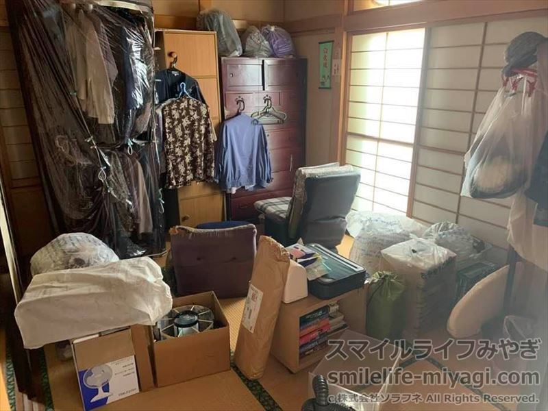 遺品整理｜宮城県白石市で遺品整理1軒丸ごと整理