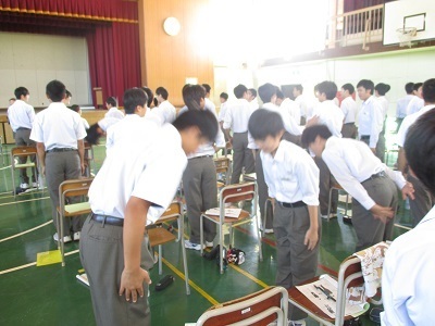 「六郷中学校　研修会」（2017年  7月）
