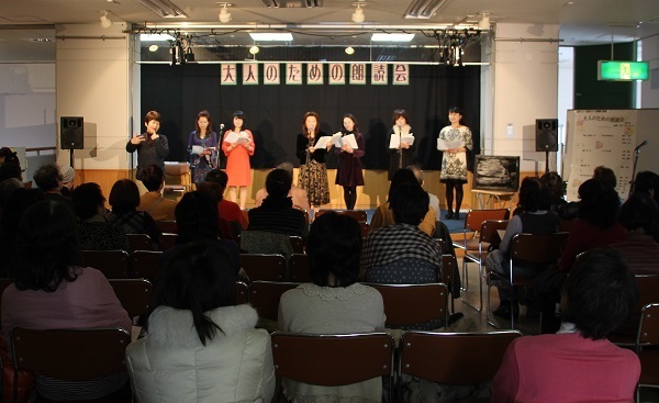 広瀬図書館 「朗読会」（2012年1月）