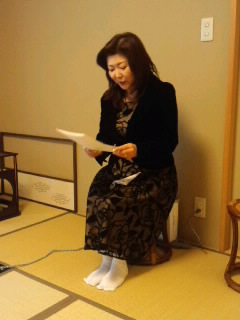 お茶会朗読（2013年3月）