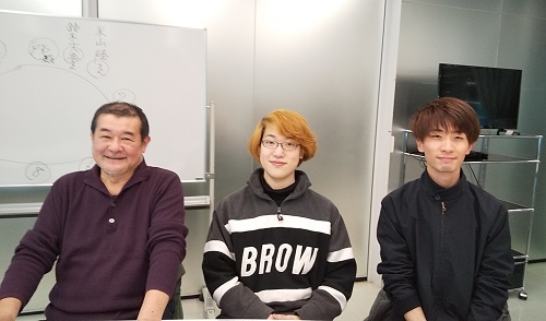 カゲの声（戸石みつる・鈴木大典・米山陸）