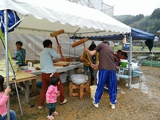 餅つき