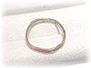 ＜修理：指輪裂けた＞ネットで購入の結婚指輪。他店で修理を断られたプラチナマリッジリングの修理