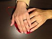 <結婚指輪>婚約指輪に続き、結婚指輪もご成約頂きました。お幸せに~~
