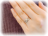 お母様から譲り受けたダイヤモンドリングのダイヤモンドを活かして、婚約指輪&結婚指輪をオーダーメイド