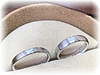 これからずっとつけていく結婚指輪だからこそ、自分たちだけのオリジナルデザインに憧れています。とご成約されたお二人。