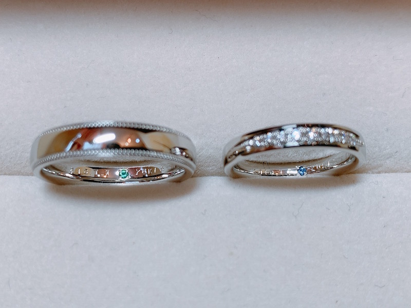 オーダーメイド結婚指輪鍛造製法ならジュエルミキ