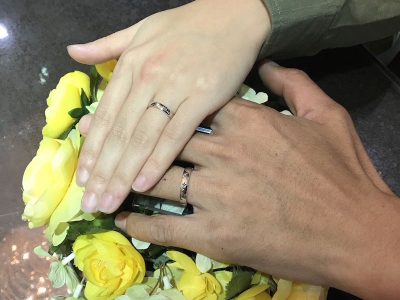 オーダーメイド結婚指輪鍛造製法ならジュエルミキ