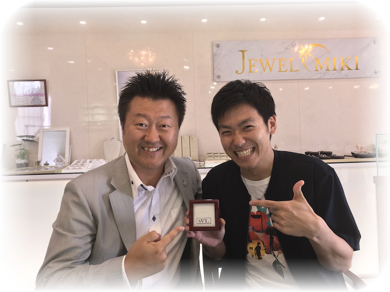 延岡,宮崎でプロポーズリングならジュエルミキ
