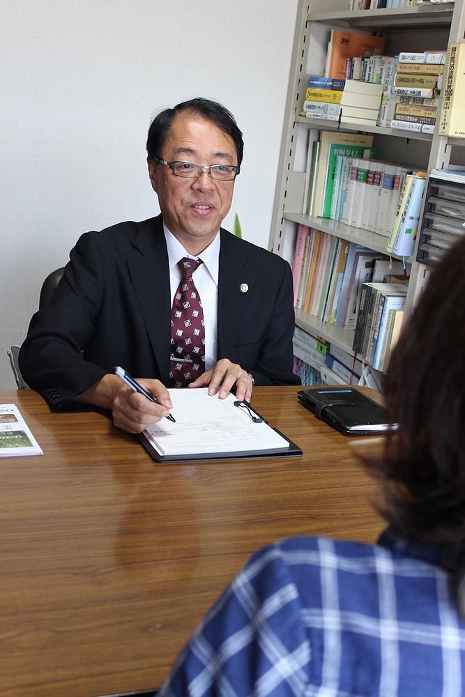 年森俊宏さん相談風景