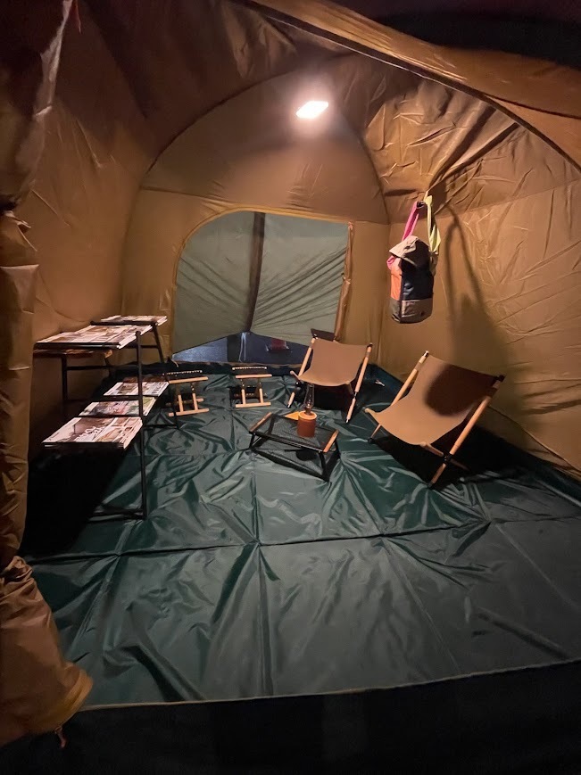 アウトドアシェルター