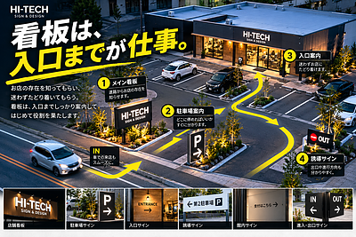 そのお店、入口までちゃんと案内できていますか？
