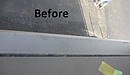 長野市で新地物件アルミサッシ外壁塗料の汚れ落しリペア報告！