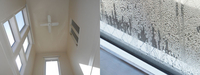高所や吹き抜け窓の掃除方法とカビ・結露対策