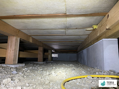 低断熱の床下・天井をセルロースファイバーで新築並みの断熱性能へ（上田市・H様邸）