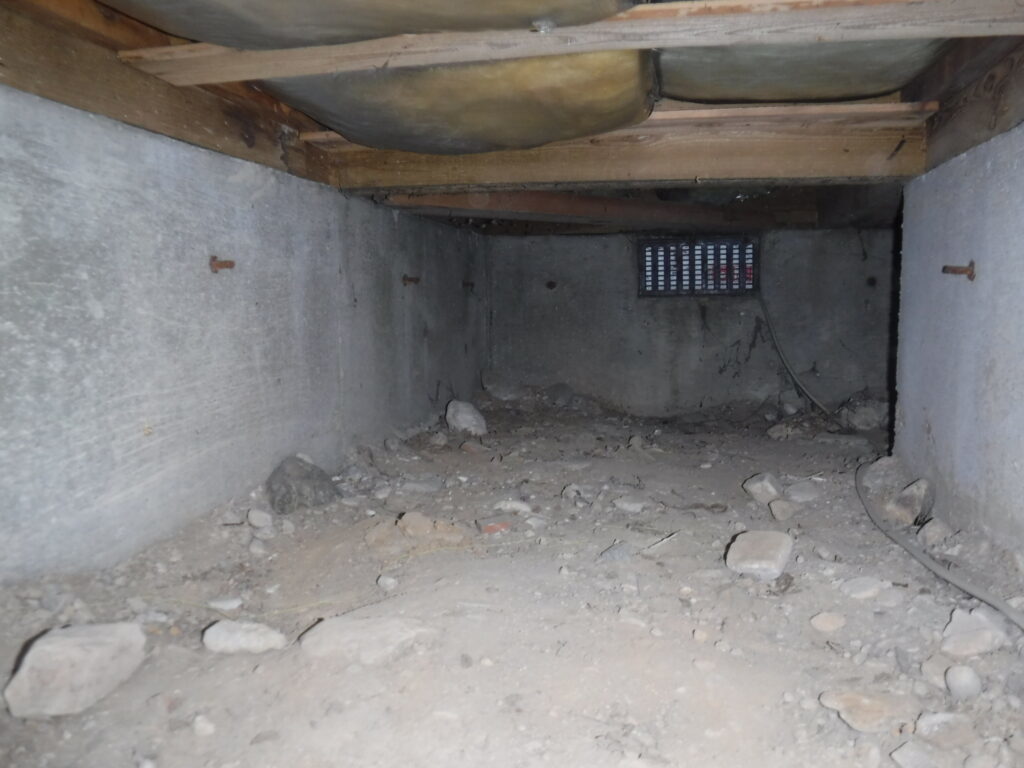 床下は乾いていて良い環境です。