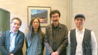 百瀬民明さん、米木康志さん、寺澤雄一郎さんと