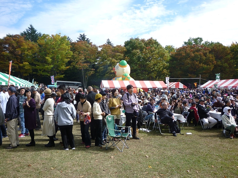 小諸ワイナリー収穫祭会場