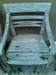 今日は長野で古い家具椅子の補修、色付け仕上げ等の施工でした。