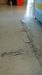 今日は長野で店舗の床タイル劣化による剥がれ、割れの補修でした。