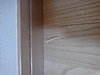 今日は長野で新築住宅の無垢材床フローリングのキズ補修、リペアでした。