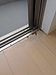 今日は長野で中古アパートの掃き出しサッシ際の床フローリング剥がれ変色の補修、リペアでした。