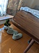 今日は長野で家具ダイニングテーブルのキズ補修、リペアでした。
