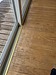 今日は長野で中古住宅の床フローリングの掃き出しサッシ際色あせ、剥がれの補修、リペアでした。