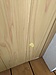 今日は長野で新築住宅の無垢材玄関ドアのキズ、剥がれの補修、リペアでした。