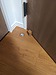 今日は長野で住宅の戸当たり移動によるドア、床ビス穴のキズ、剥がれの補修、リペアでした。