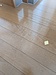 今日は長野で中古アパートの床フローリング線キズ多数の補修、リペアでした。