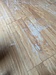 今日は長野で中古住宅の床フローリングキズ、剥がれ大の補修、リペアでした。